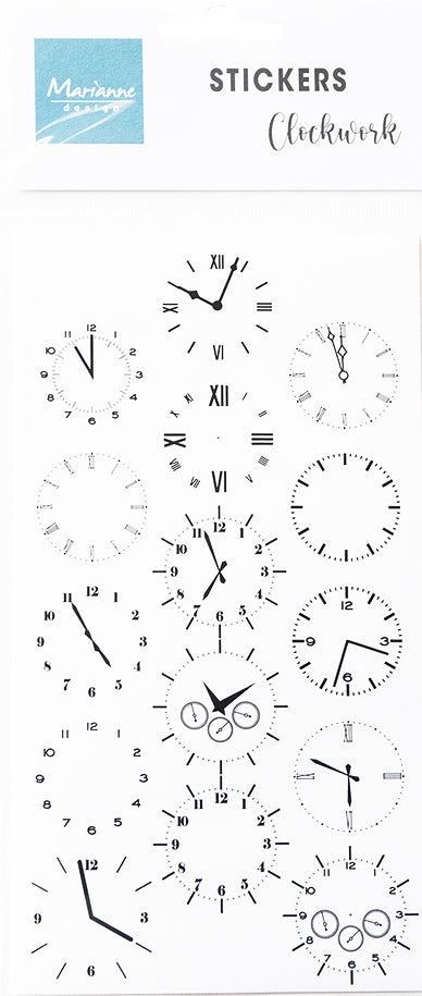 Marianne Design Stickers Clockwork